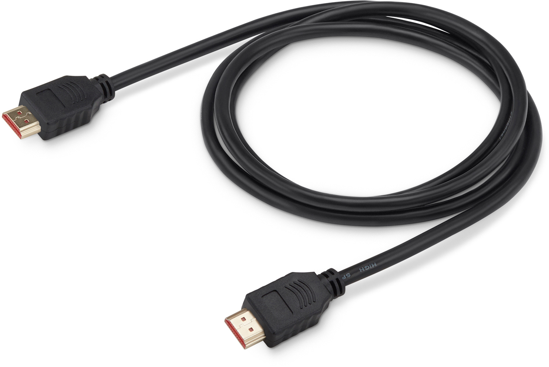 Кабель аудио-видео Buro HDMI 1.4 HDMI (m)/HDMI (m) 1.5м. Позолоченные контакты черный (BHP1.5M)