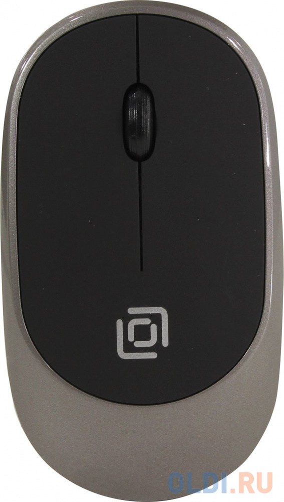 Мышь беспроводная Oklick 535MW чёрный серый USB
