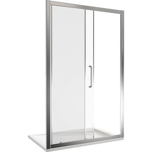 Душевая дверь Good Door Neo WTW 130х185 прозрачная, хром (WTW-130-C-CH)