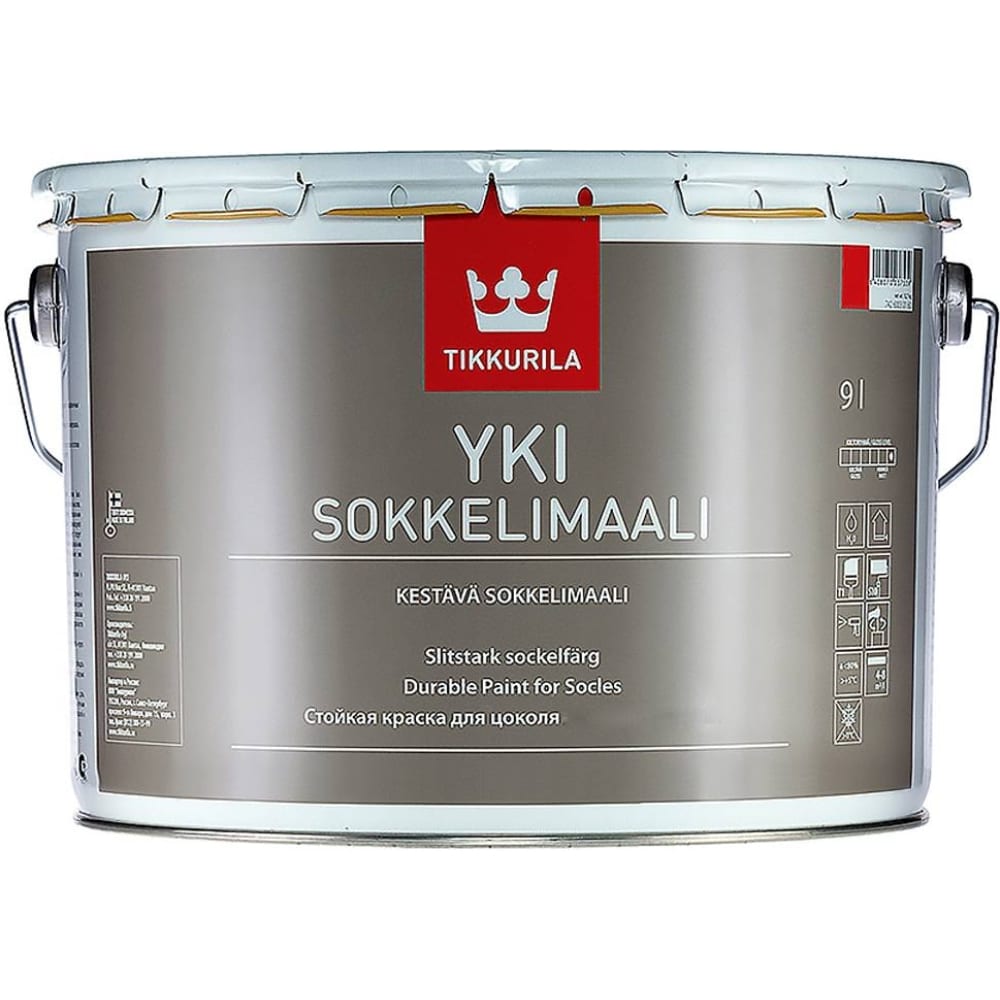 Щелочестойкая краска для цоколя Tikkurila