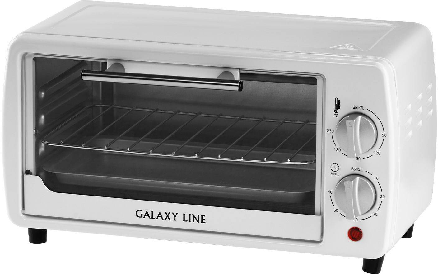 Мини-печь Galaxy Line GL 2625 белый (гл2625л)