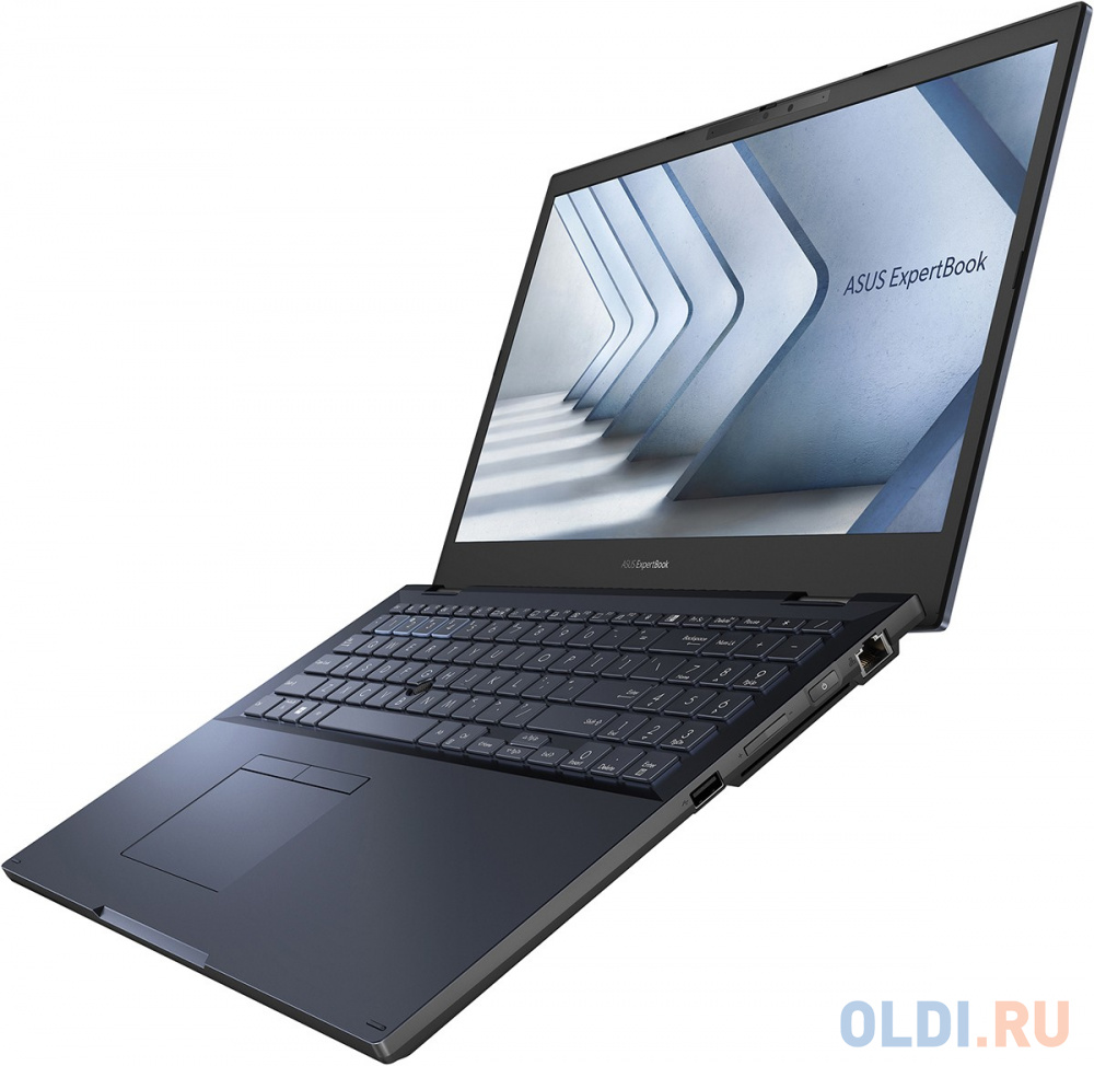 Ноутбук ASUS ExpertBook B2502CVA-BQ0183X 15.6"/FHD/WV/250N/60Hz/i7-1360P/16GB/SSD512GB/Intel Iris Xe/FingerPrint/Backlit/Win11Pro/Star Black