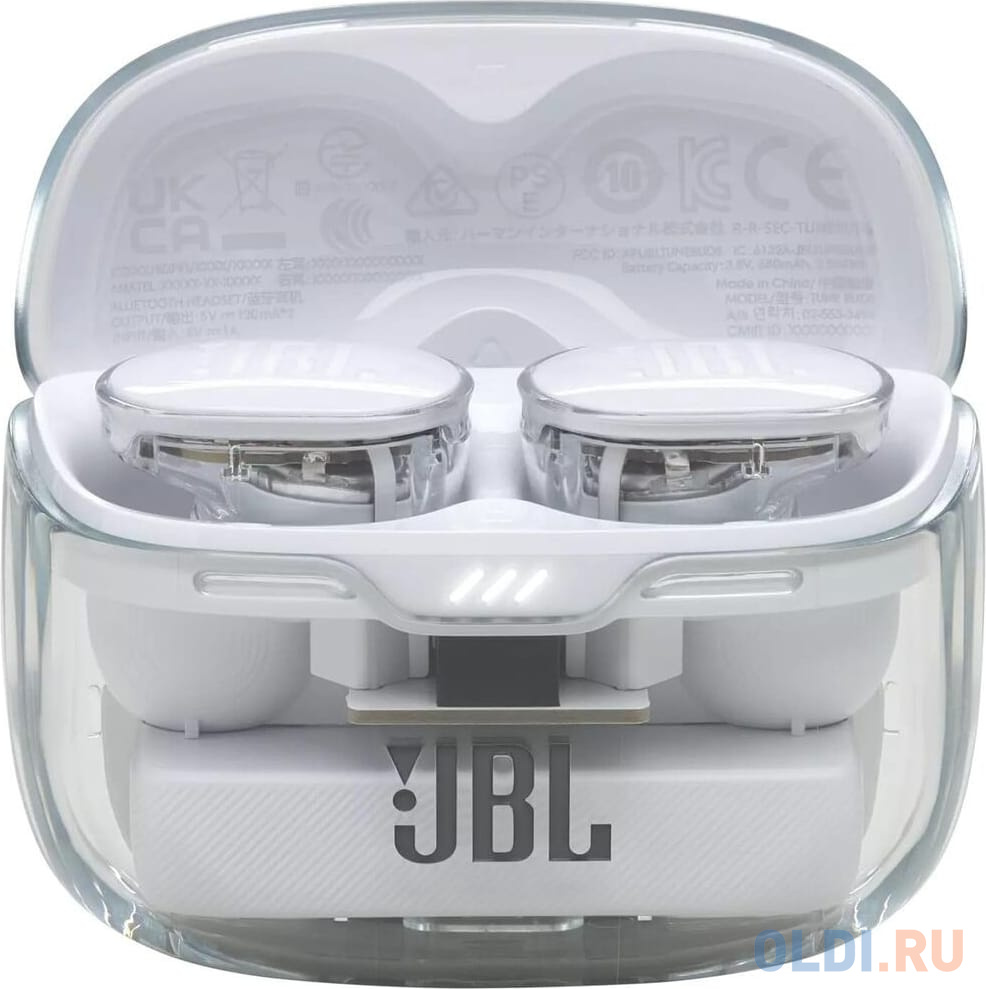 Bluetooth гарнитура JBL Tune Buds Ghost Edition White в Москвe