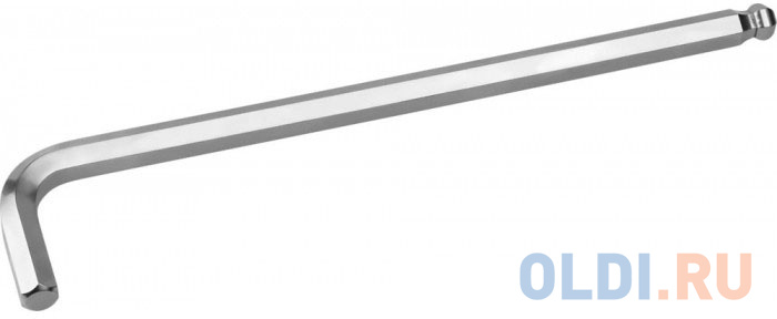 Ключ KRAFTOOL 27437-6 INDUSTRIE  длинный c шариком, Cr-Mo, хромосатинированное покрытие, HEX 6 в Москвe