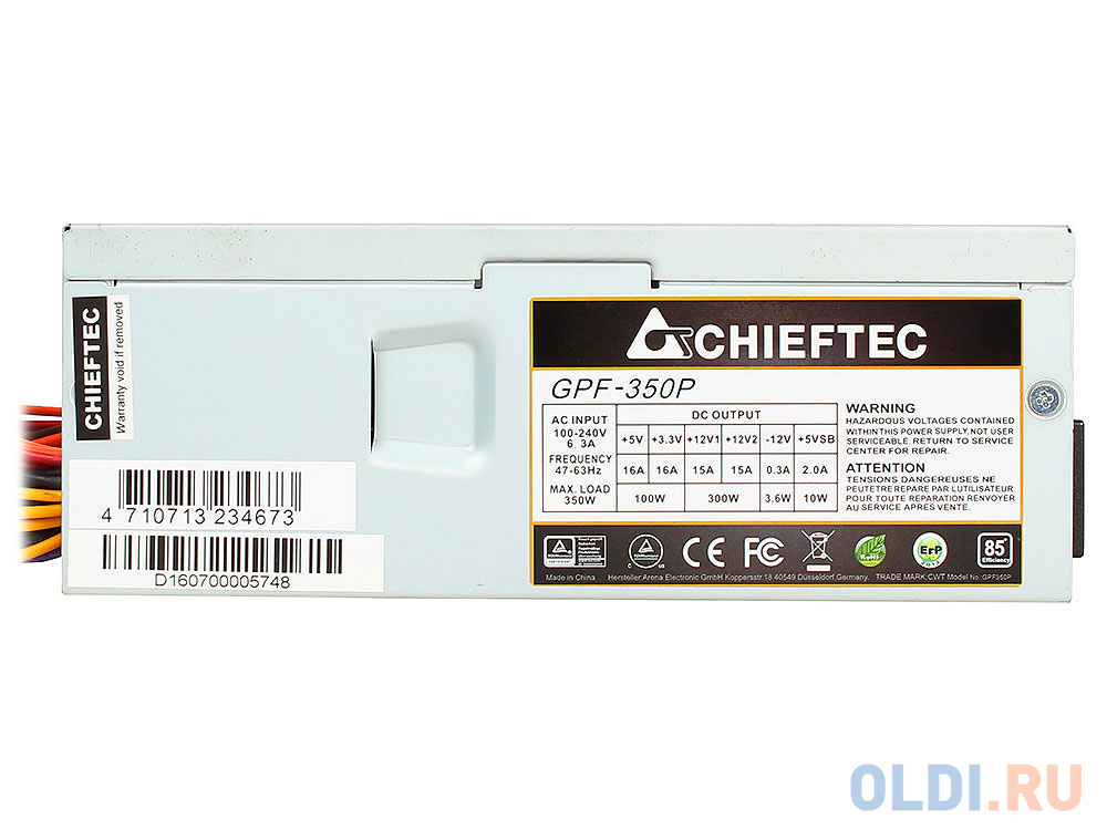 Блок питания Chieftec GPF-350P 350 Вт