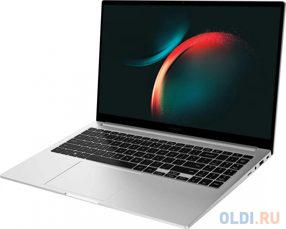 Ноутбук Samsung Galaxy book 3 360 NP750 Core i7 1360P 16Gb SSD512Gb Intel Arc 4Gb 15.6" AMOLED Touch FHD (1920x1080) Windows 11 Home 64 silver Wi