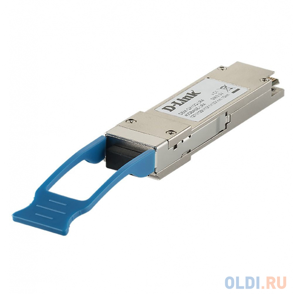 Трансивер D-Link QX10Q-LR4/B1A Трансивер QSFP+ с 1 портом 40GBase-LR4 для одномодового оптического кабеля (до 10 км) (454141) в Москвe