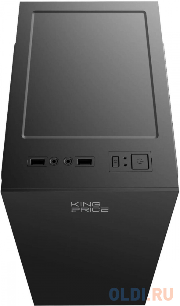 Корпус KingPrice KPCC-MN201 черный без БП mATX 1x80mm 2xUSB2.0 audio в Москвe