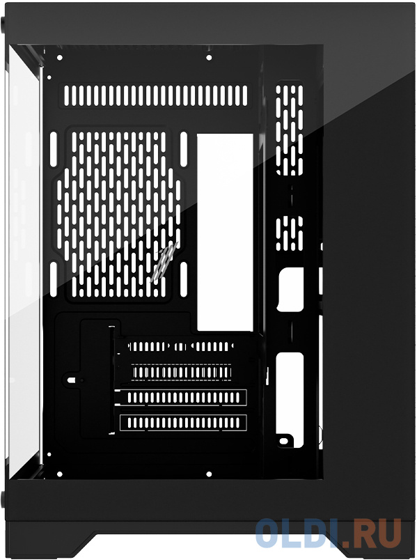 Корпус microATX 1stPlayer MEGAVIEW MV5-T Без БП чёрный в Москвe