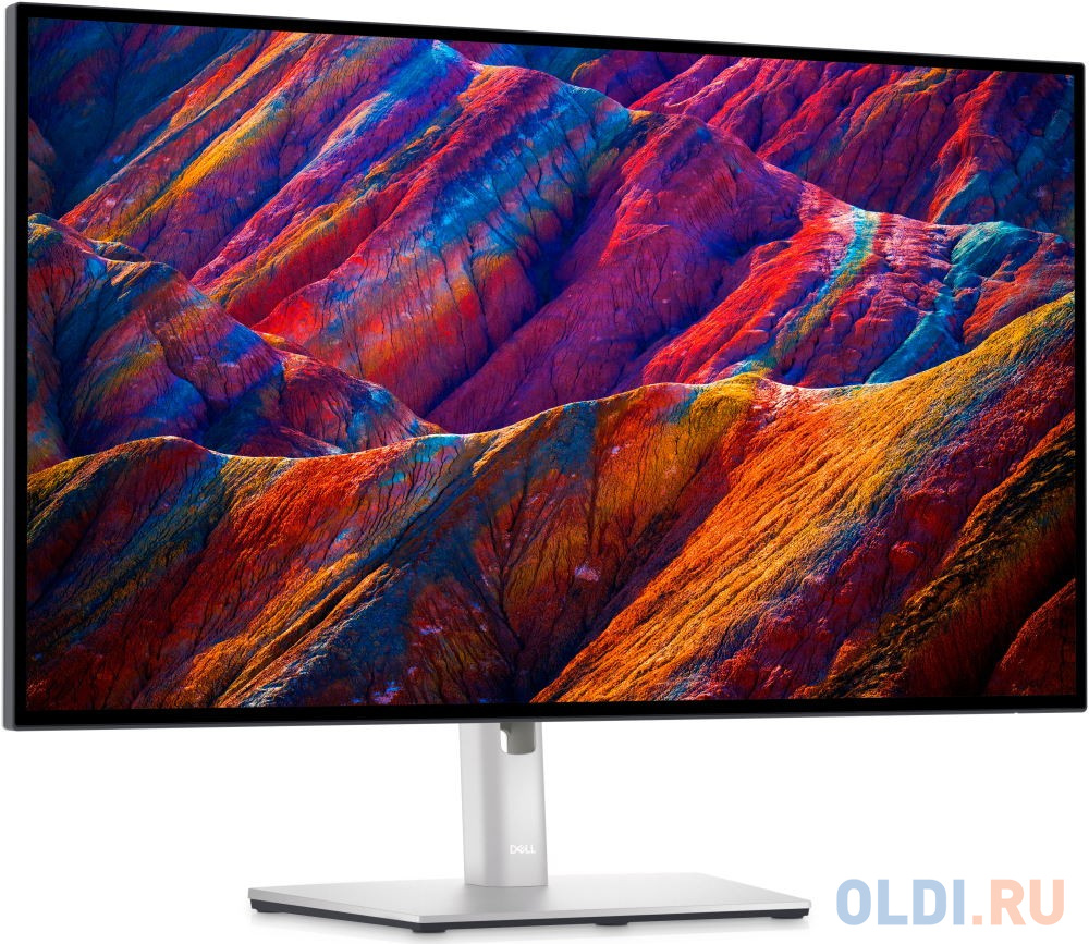 Монитор Dell 27" U2723QE черный IPS LED 5ms 16:9 HDMI матовая HAS Pivot 2000:1 400cd 178гр/178гр 3840x2160 DisplayPort Ultra HD USB 6.64кг