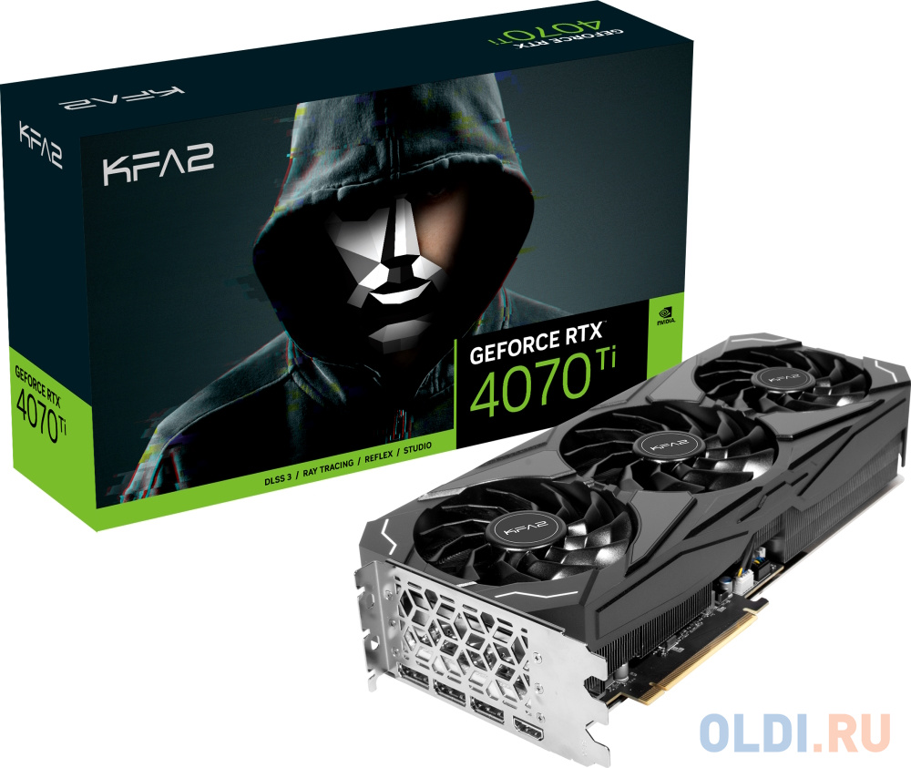 Видеокарта KFA2 nVidia GeForce RTX 4070 Ti ST 12288Mb 47IOM7MD6TTK