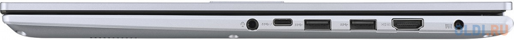 Ноутбук ASUS VivoBook 16 X1605ZA-MB829 Intel Core i5-1235U/16GB/SSD512GB/16&quot;/WUXGA (1920 x 1200)/IPS/NoOS/Transparent Silver (90NB0ZA2-M01760