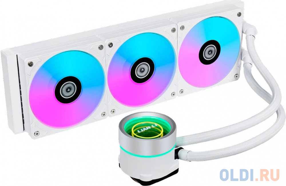 Lian Li G89.GA2T36W.R0 Система водяного охлаждения GA II Trinity 360 White (GA2T36W) / 3x120mm ARGB PWM Fans в Москвe