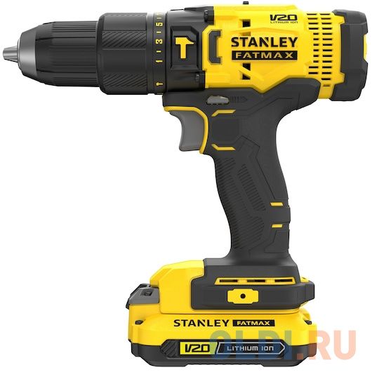 Аккумуляторная дрель-шуруповерт  STANLEY SFMCD711C2K-QW