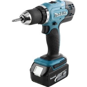 Аккумуляторная дрель-шуруповерт Makita DDF453RFE