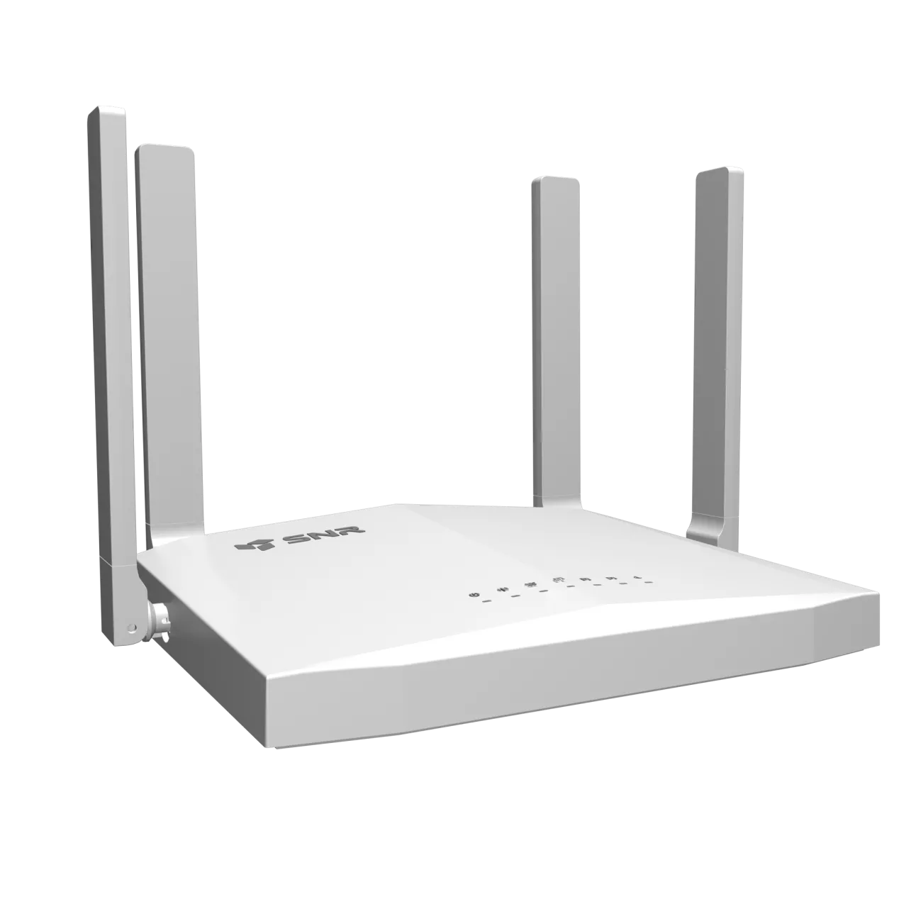 Wi-Fi роутер SNR AX1, 802.11a/b/g/n/ac/ax, 2.4 / 5 ГГц, до 1.78 Гбит/с, LAN 3x1 Гбит/с, WAN 1x1 Гбит/с, внешних антенн: 4x5 дБи (SNR-RT622-G31)