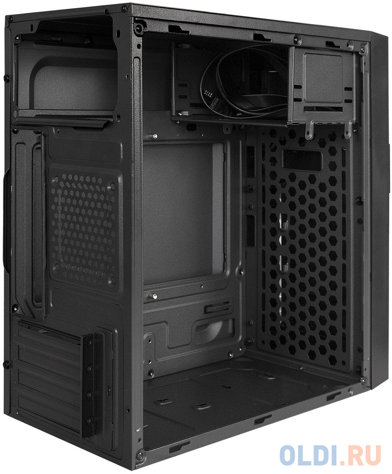 Корпус Minitower ExeGate BAA-105U2-01-AAA450 Black (mATX, БП 450W, 2xUSB,2xUSB3.0, черный) (EX291147RUS)