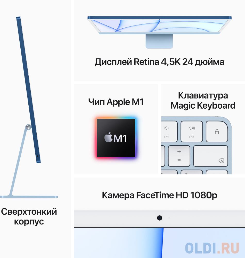 Моноблок Apple iMac 24 A2439 Z14M00436