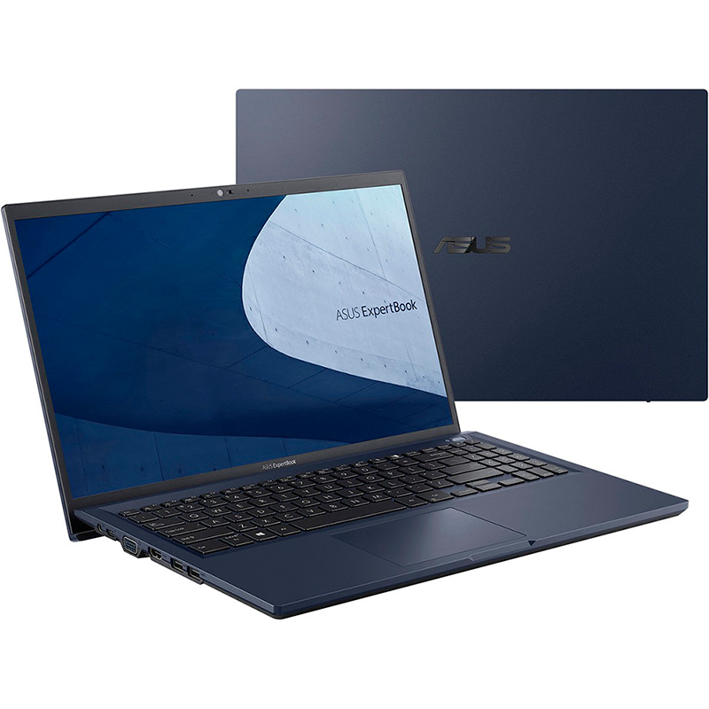 Ноутбук ASUS ExpertBook B1 B1500CEAE-BQ2260W Star Black 90NX0441-M26670 (Intel Core i5-1135G7 2.4 GHz/8192Mb/512Gb SSD/Intel Iris Xe Graphics/Wi-Fi/Bluetooth/Cam/15.6/1920x1080/Windows 11 Home)