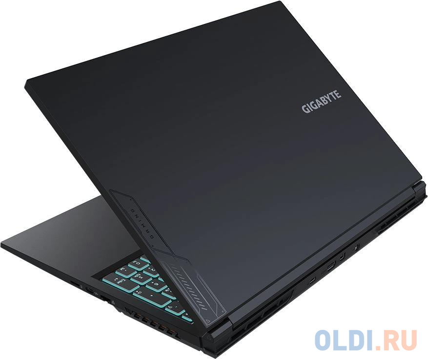 Ноутбук Gigabyte G6 MF Core i7-13620H/16Gb/SSD1Tb/RTX4050 6Gb/16.0&quot;/IPS/FHD+/Dos/black (MF-H2KZ853KD)