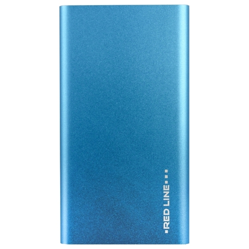 Портативный аккумулятор (Powerbank) Red Line J01 4000 mAh, голубой, 4000mAh, 1xUSB, 1A, синий (УТ000009487)