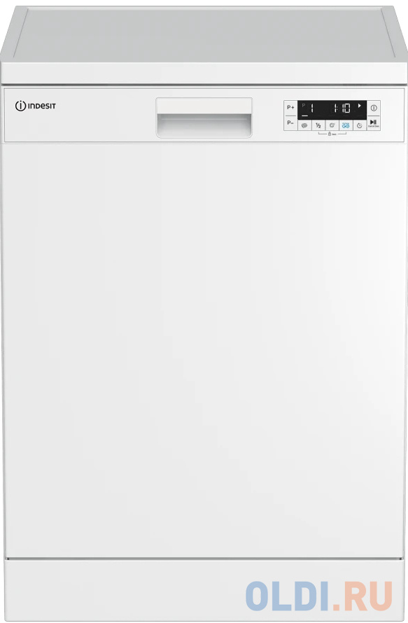 Посудомоечная машина Indesit DF 4C68 D,  полноразмерная, напольная, 59.8см, загрузка 14 комплектов, белая [869894200010]