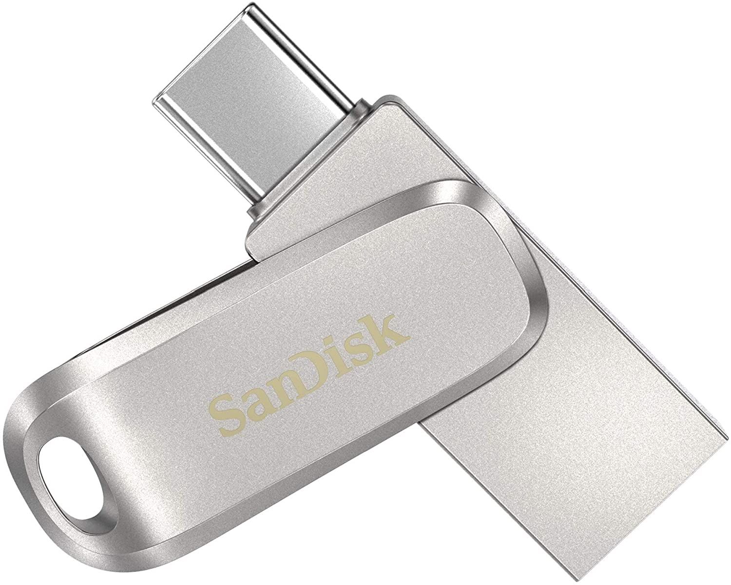 Флешка SanDisk Ultra Dual Drive Luxe 128Gb (SDDDC4-128G-G46) USB-C