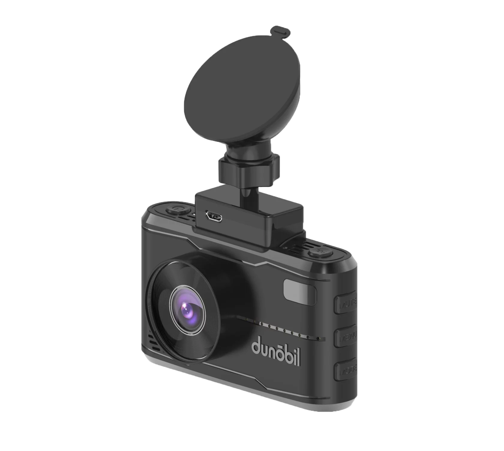 Видеорегистратор Dunobil Ignis Duo Signature, 2 камеры, 2304x1296 30 к/с, 140°, 3" 640x360, G-сенсор, WiFi, радар-детектор, microSD (microSDXC), черный (IFNSYUV)
