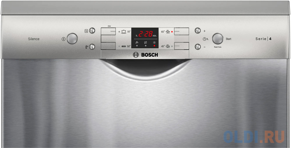 Посудомоечная машина Bosch SMS44DI01T нержавеющая сталь (полноразмерная)
