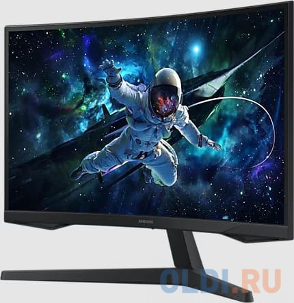 Монитор Samsung 27" Odyssey G5 S27CG550EI черный VA LED 1ms 16:9 HDMI матовая 300cd 178гр/178гр 2560x1440 165Hz FreeSync DP Quad 2K (1440p) USB 4