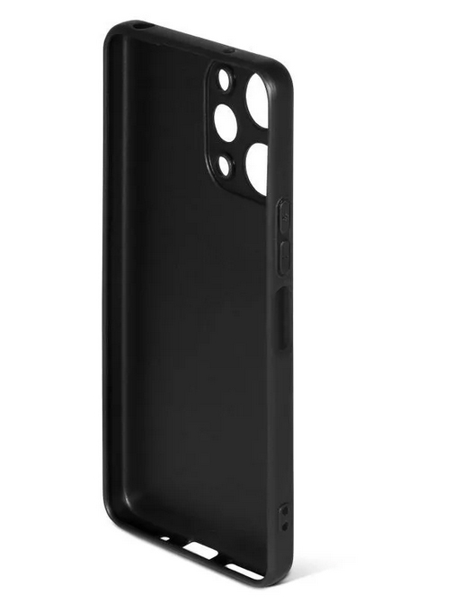 Чехол DF для Xiaomi Redmi 12 Silicone Black xiCase-94 в Москвe