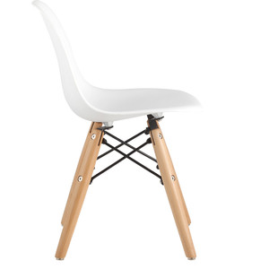 Стул Stool Group Eames small (kids) деревянные ножки 8056S white