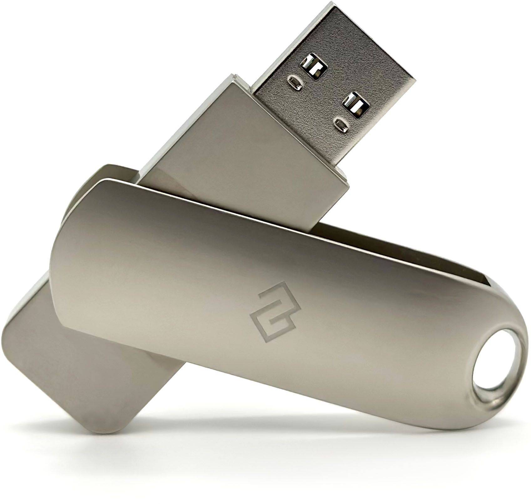 Флешка Digma DRIVE3 64ГБ USB3.0 серебристый (DGFUM064A30SR)