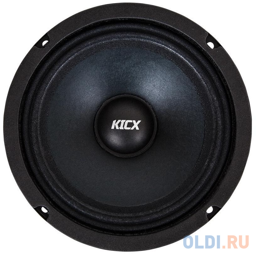 Колонки автомобильные Kicx LL6.5 VER.2 (без решетки) 300Вт 95дБ 4Ом 16.5см (6 1/2дюйм) (ком.:2кол.) широкополосные однополосные в Москвe