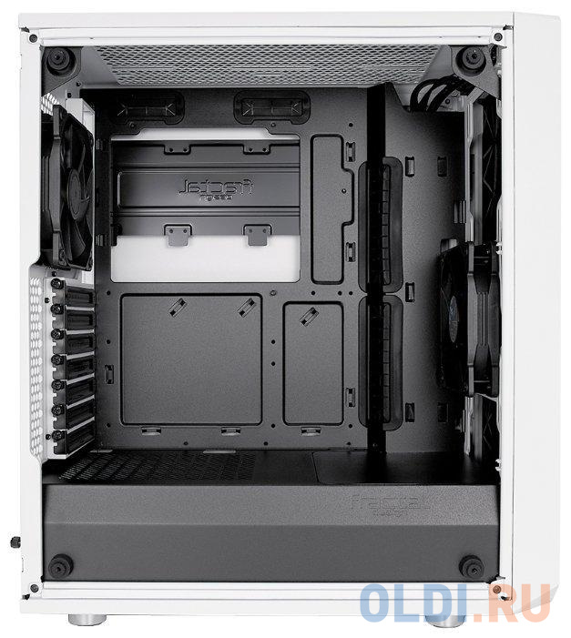 Корпус ATX Fractal Meshify C TG White Без БП белый FD-CA-MESH-C-WT-TGC в Москвe