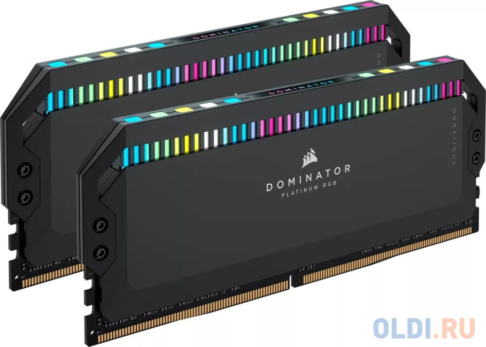 DIMM 64Gb 2х32Gb DDR5 PC54400 6800MHz Corsair Dominator Platinum RGB Black (CMT64GX5M2B6800C40)