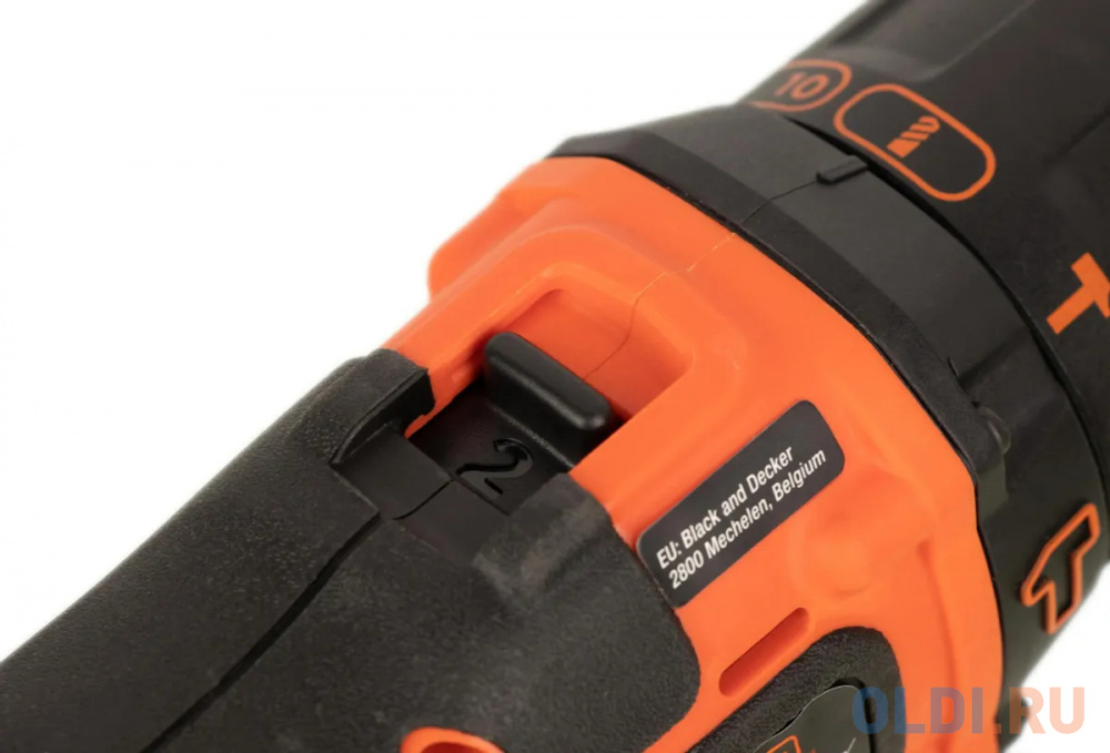 Дрель-шуруповерт Black+Decker BDCHD18KB-QW аккум. патрон:быстрозажимной (кейс в комплекте) в Москвe