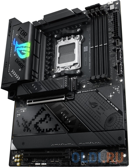 Материнская плата Asus ROG STRIX X870-F GAMING WIFI SocketAM5 AMD X870 4xDDR5 ATX AC`97 8ch(7.1) 2.5Gg RAID+HDMI+DP в Москвe