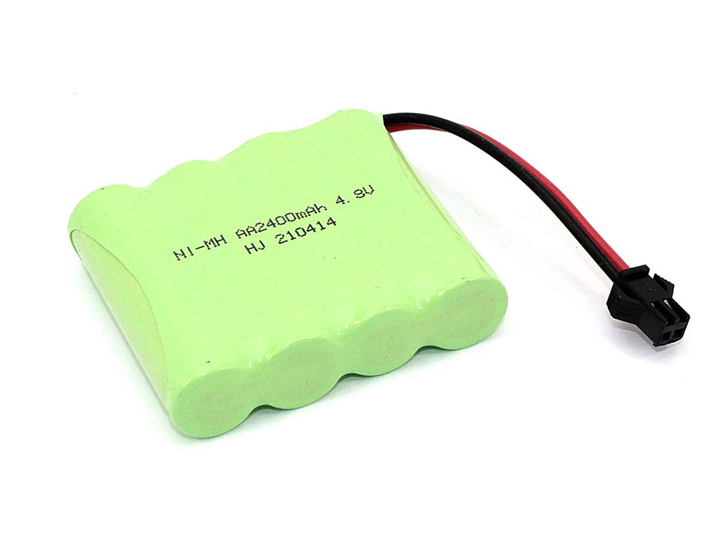 Аккумулятор Vbparts Ni-Mh 4.8V 2400mAh AA Flatpack разъем SM 082378