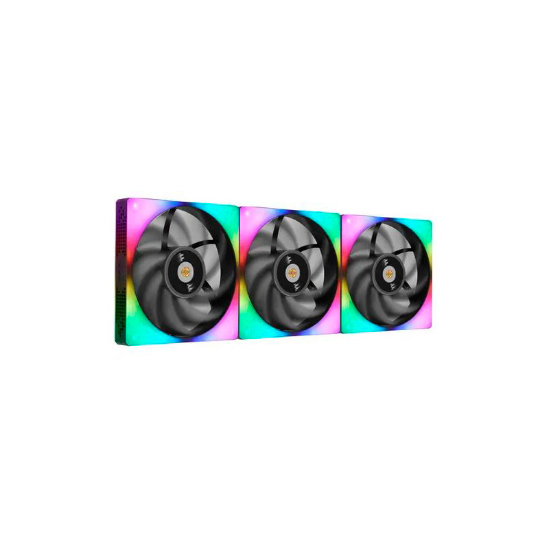 Вентилятор Thermaltake Fan Tt Toughfan 14 RGB Hydraulic Bearing Gen.2 (3 Pack) Black CL-F136-PL14SW-A в Москвe