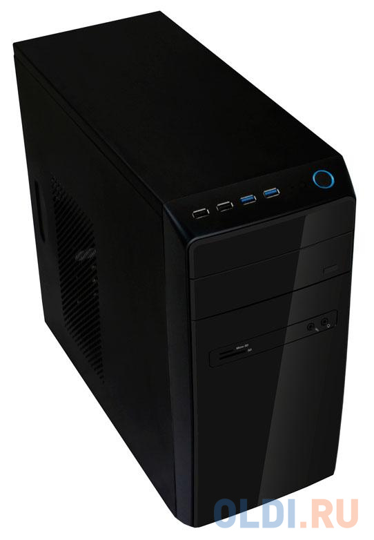 Корпус microATX InWin Powerman ES726 450 Вт чёрный