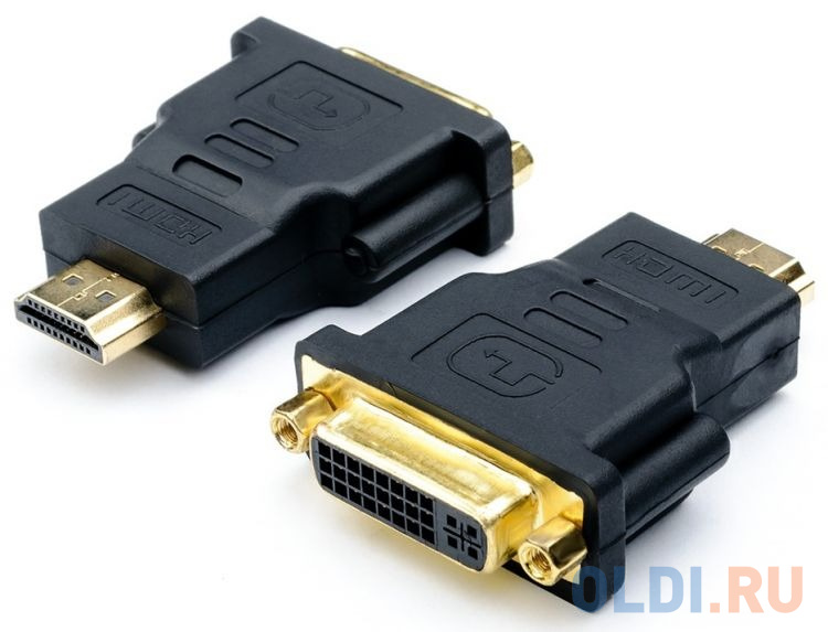 Переходник HDMI(m) &lt;=&gt; DVI(f) (24 pin, черный)