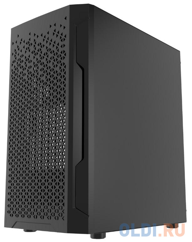 Корпус microATX Powercase CMIMZB-F2SI Без БП чёрный