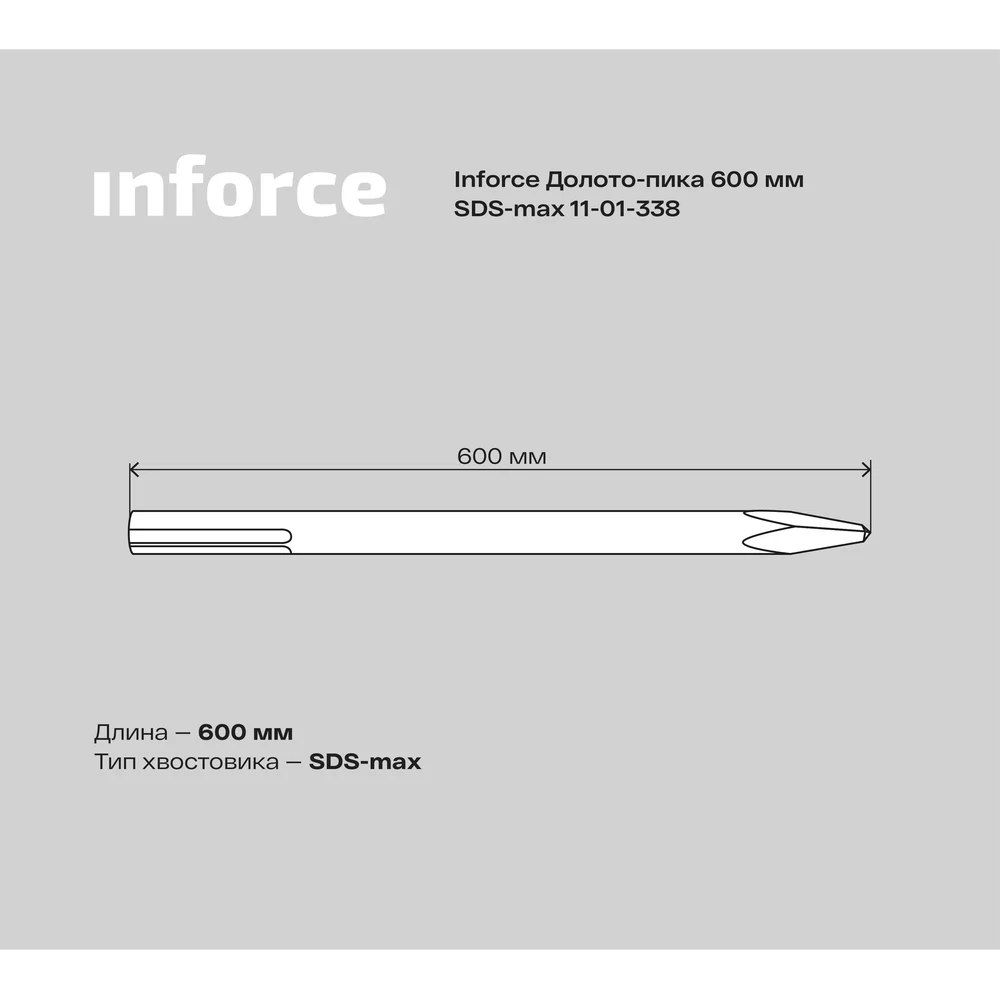 Долото-пика Inforce