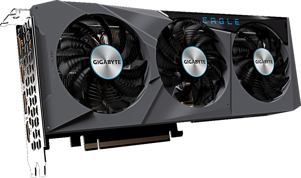 Видеокарта Gigabyte NVIDIA GeForce RTX 3060Ti 8192Mb 256 GDDR6 (GV-N306TXEAGLE OC-8GD)