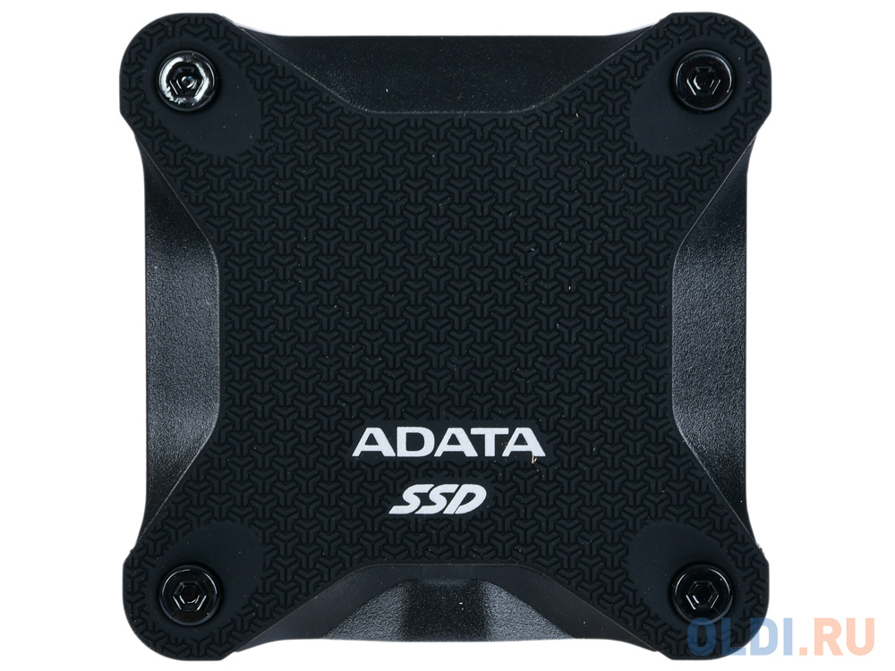 Внешний жесткий диск 256Gb SSD Adata SD600 Series Black (USB3.1, 440/430Mbs, 3D TLC, 80х15х80mm, 90g)