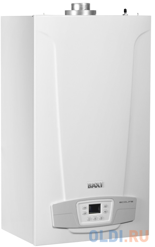 Котел газовый BAXI ECO LIFE 1.24F настен,24 кВт,одноконтурный, с закрыт. кам. сгор. (без дымохода)