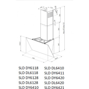 Вытяжки Schaub Lorenz SLD DL6128