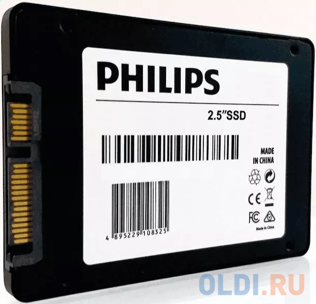 Твердотельный диск 500GB PHILIPS FM25SS022P/97  2.5", SATA III, TLC [R/W - 520/450 MB/s]