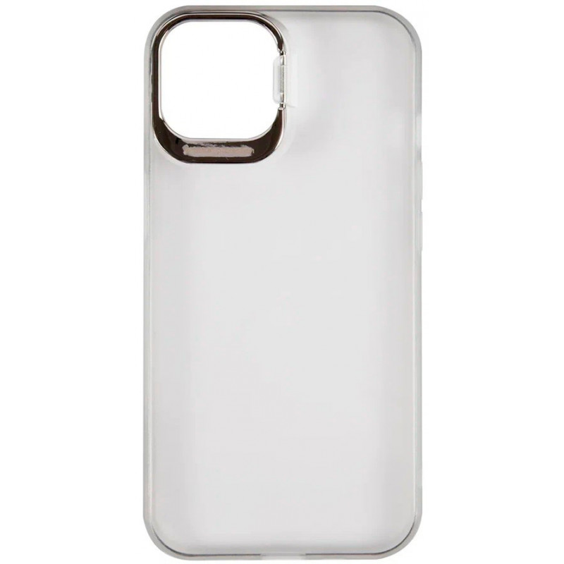 Чехол-накладка Usams Eagle Series US-BH781 для смартфона Apple iPhone 13, пластик, силикон, белый (IP13YY02)